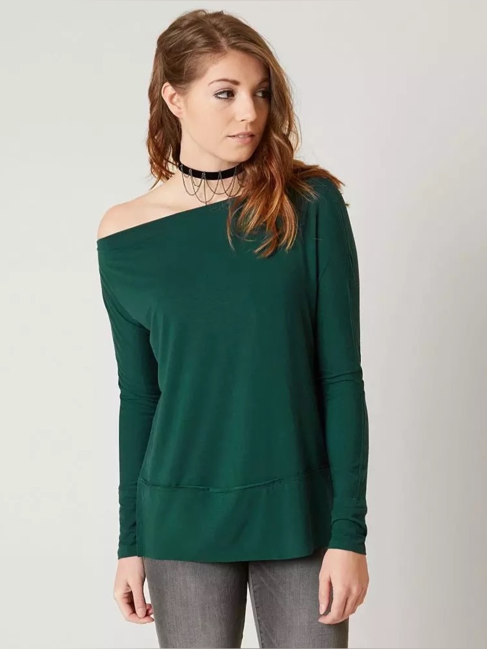 Free People We the Free emerald Luna tunic top